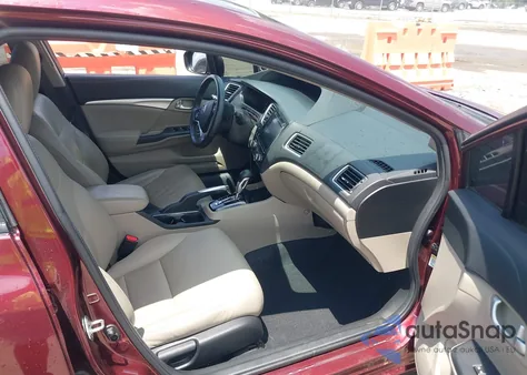 2015 Honda Civic Ex-L from USA, damaged, VIN 19XFB2F9XFE004675